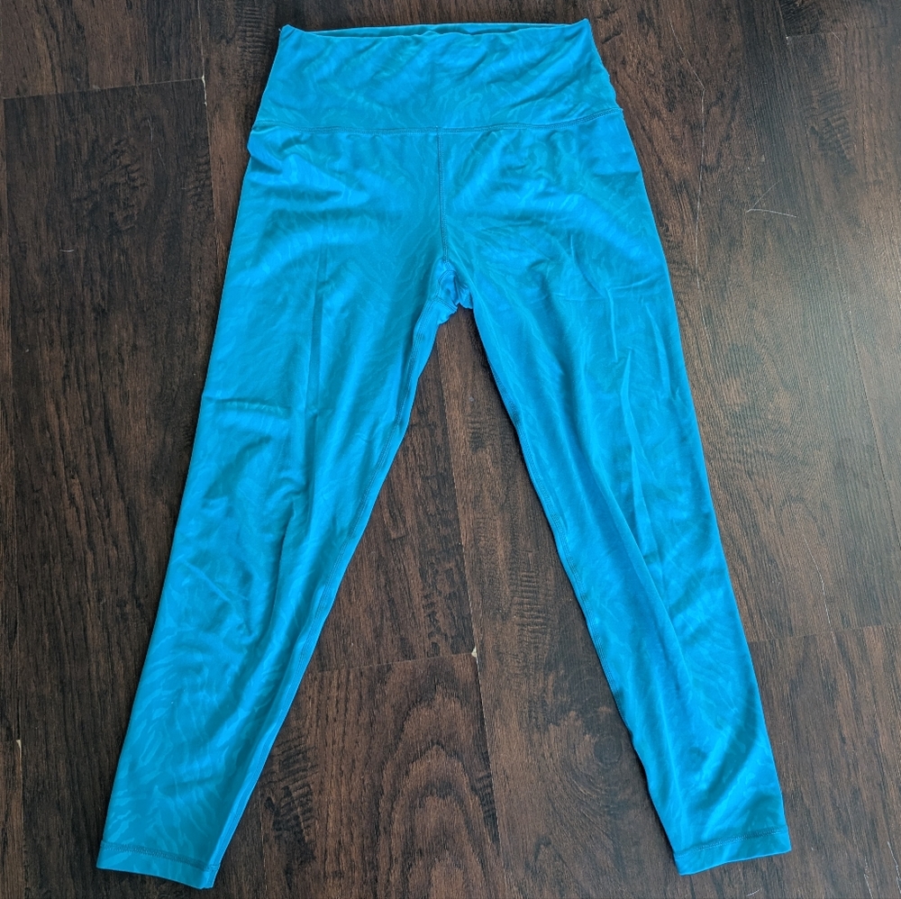 Sweaty Betty All Day High Waist Embossed Leggings (7/8) - Size M